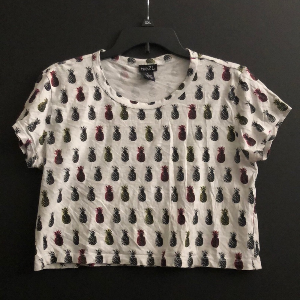 Pineapple crop top